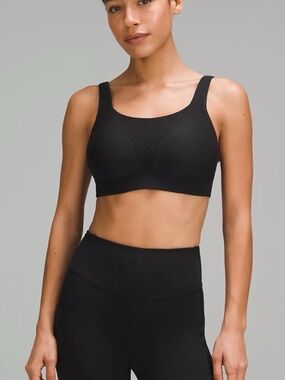 Lululemon Run Times High Support Bra Black 36D